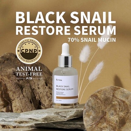 Восстанавливающая сыворотка Black Snail 50 мл, Iunik — фото 2