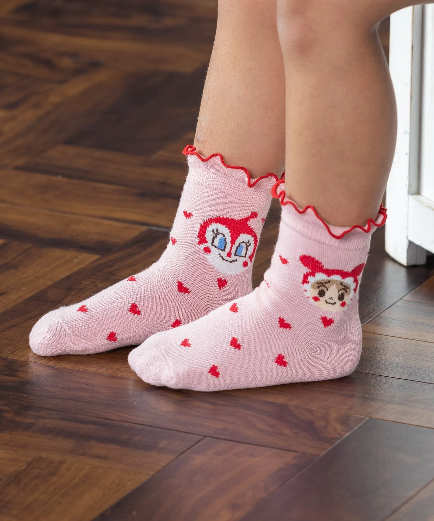 Носки Heart Dot Crew Anpanman Kids Collection, pink — фото 2