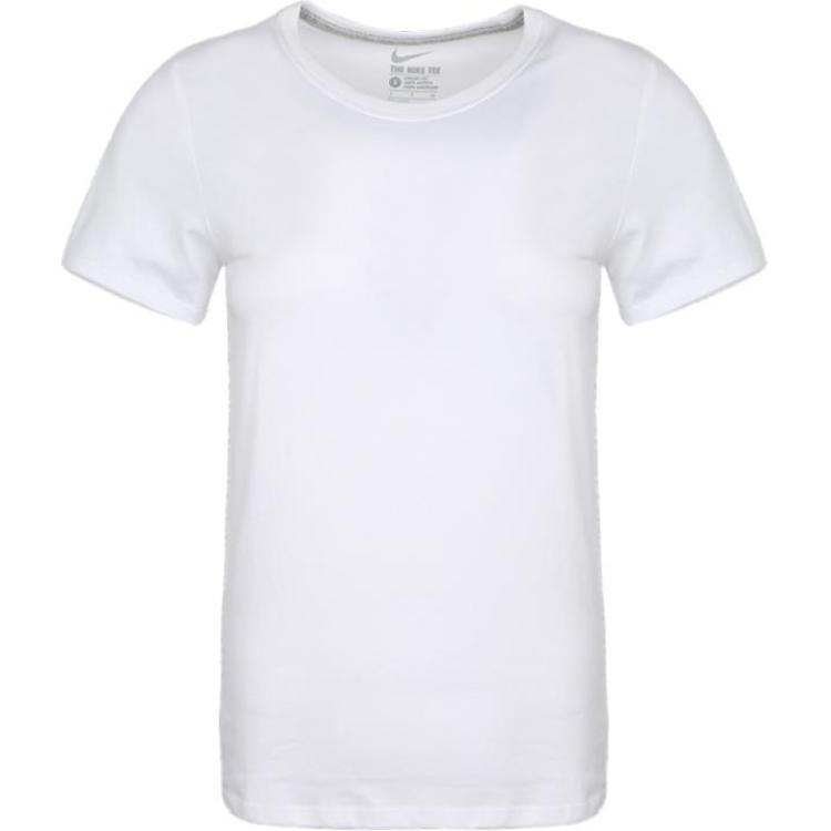

Nike Обычная футболка женская белая, Белый, Nike Обычная футболка женская белая
