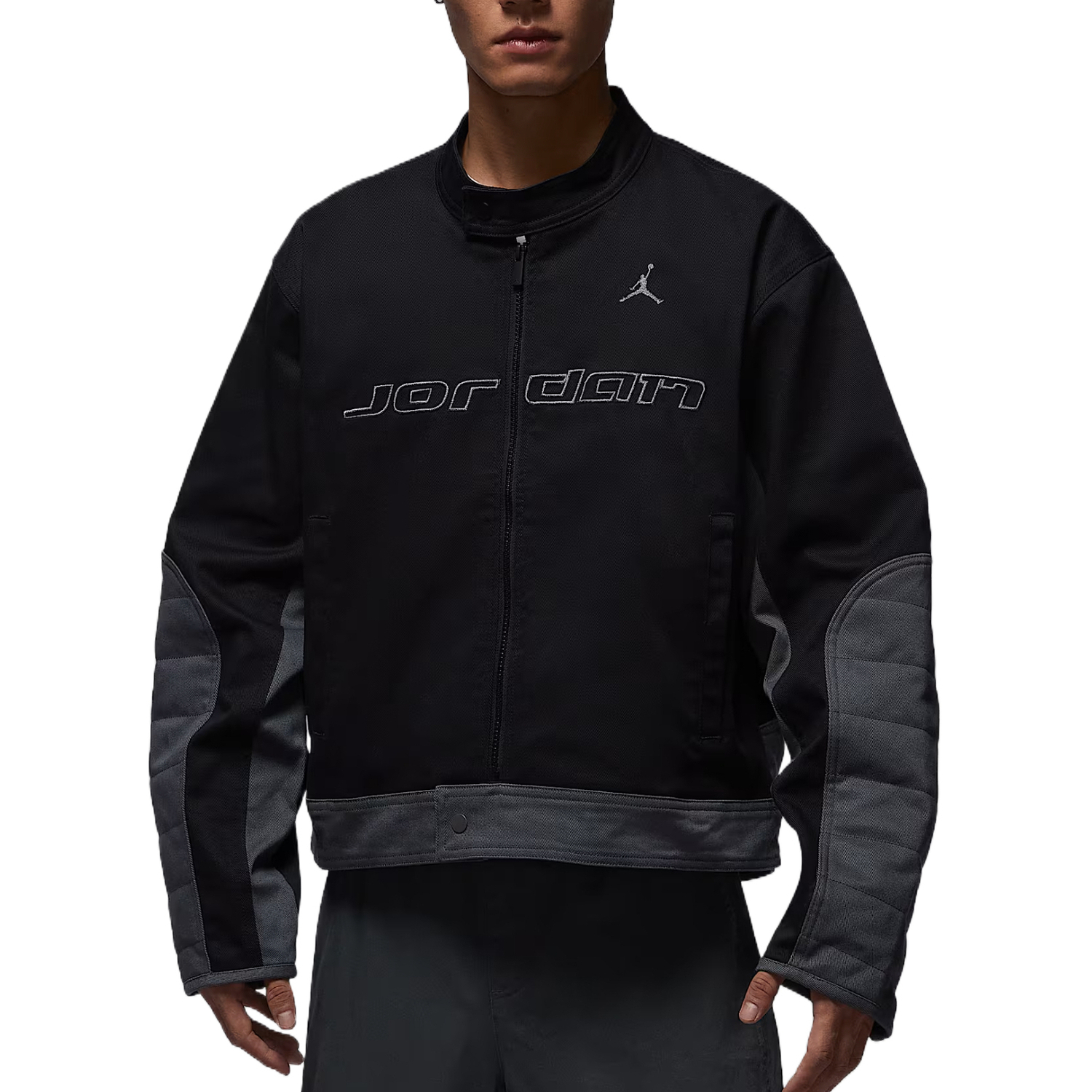 Пуховик Brooklyn мужской Jordan, черный/серый