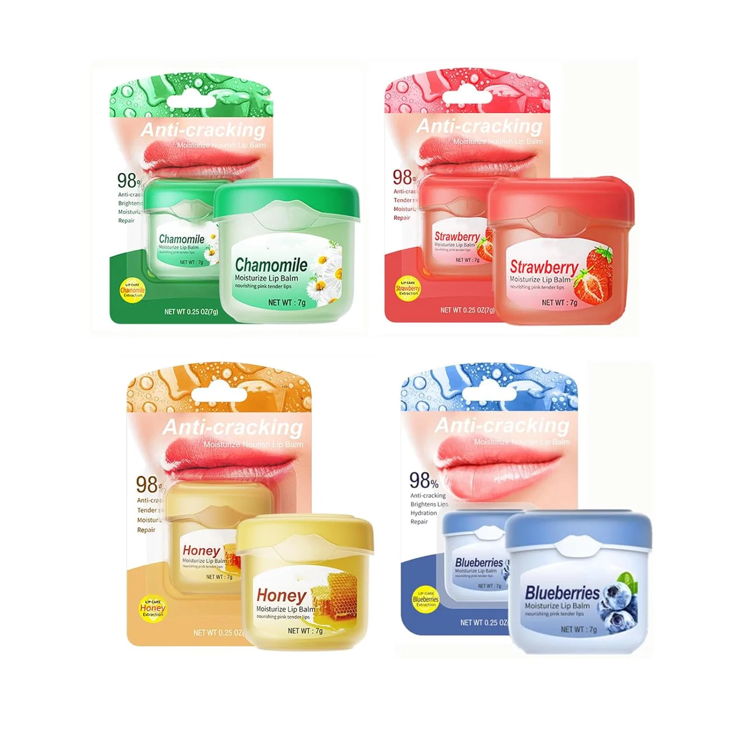 Увлажняющая медовая маска для губ Honey Balm Pcc Ptyxis, #A