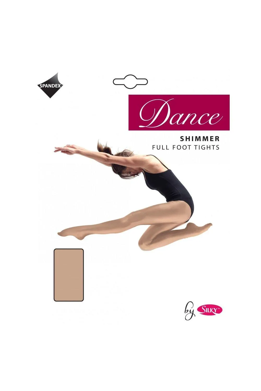 

Колготки на всю ногу Dance Shimmer (1 пара) Silky, бежевый