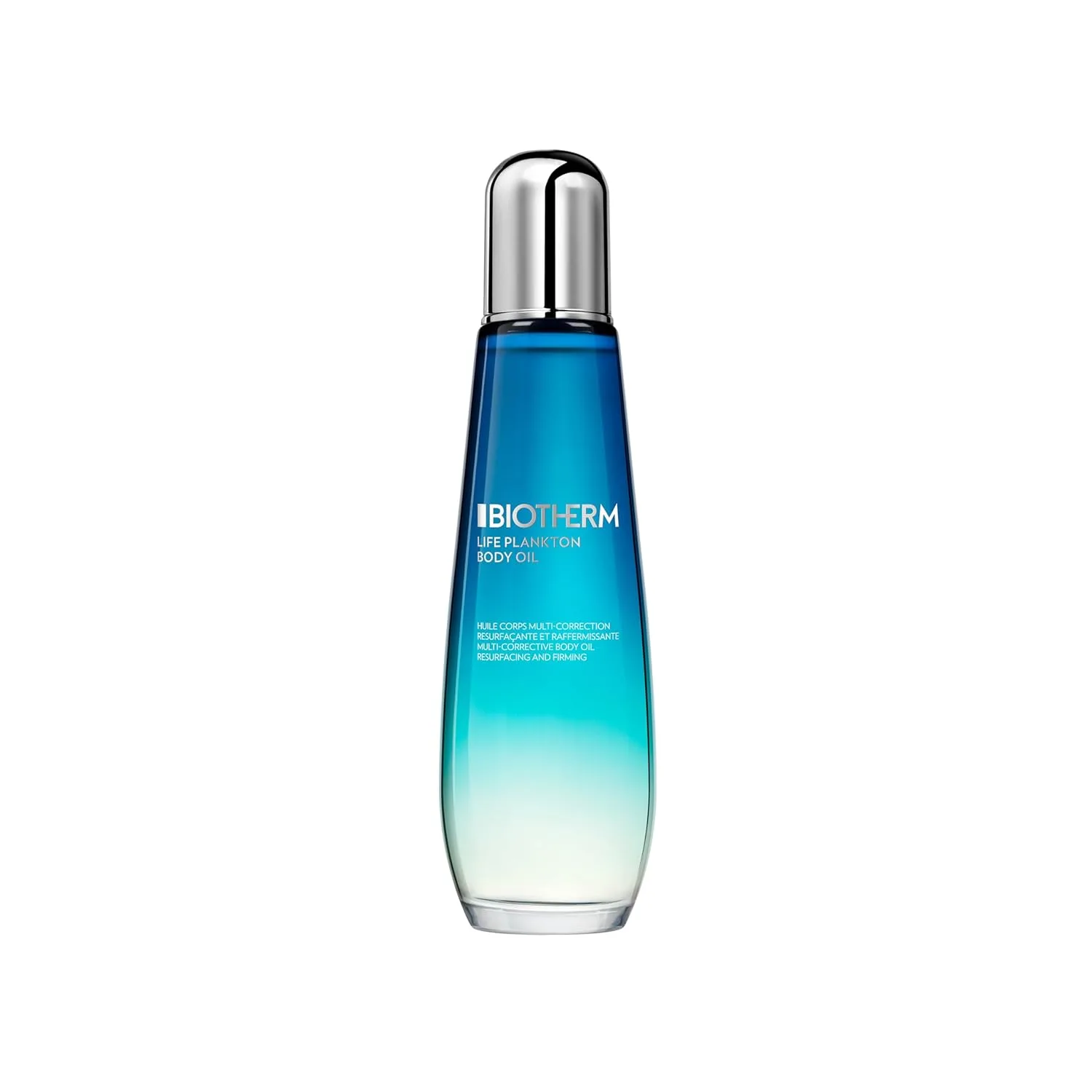 Biotherm Life Plankton Body Oil, фиксирующее и антицеллюлитное мультикорректирующее средство для тела с биотехнологическим планктоном, увлажняющее масло для уменьшения растяжек и повышения эластичности кожи, 124 мл, Olive