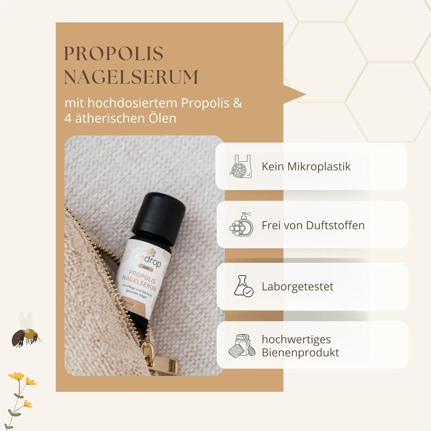 Сыворотка для ногтей bedrop Propolis 10 мл Bedrop — фото 3