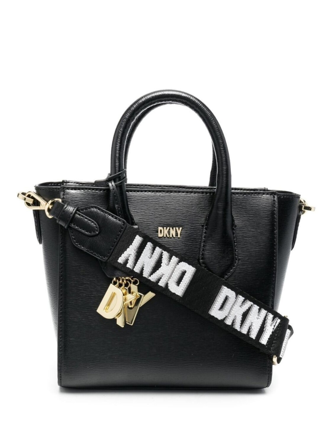 

DKNY сумка-тоут с логотипом, черный