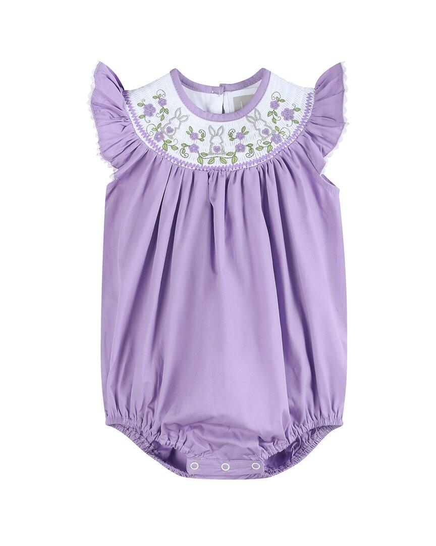 

Маленький комбинезон с принтом пасхального кролика «Кактус» Lil Cactus, фиолетовый