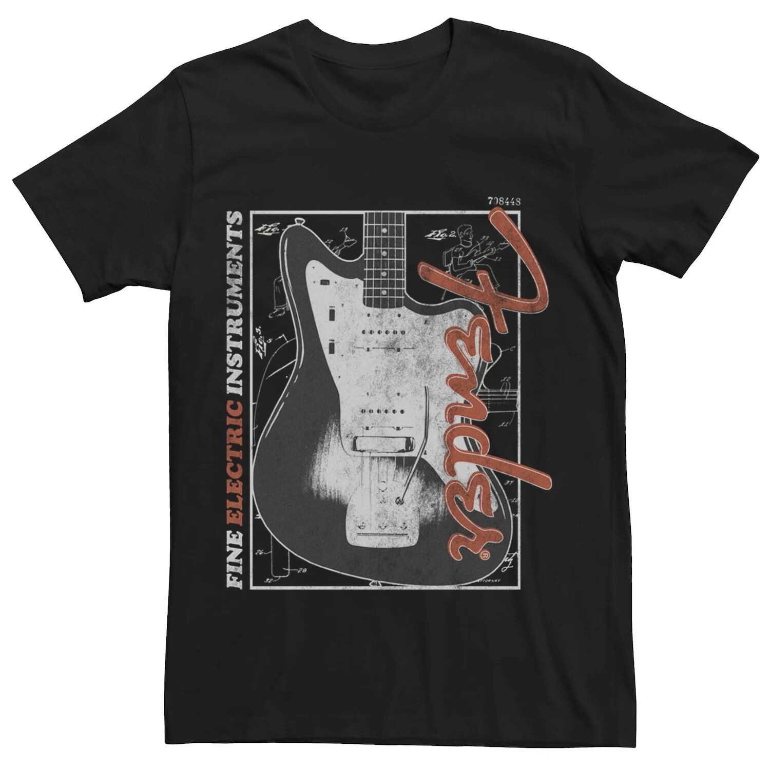 

Мужская футболка Fender Fine Instruments Licensed Character