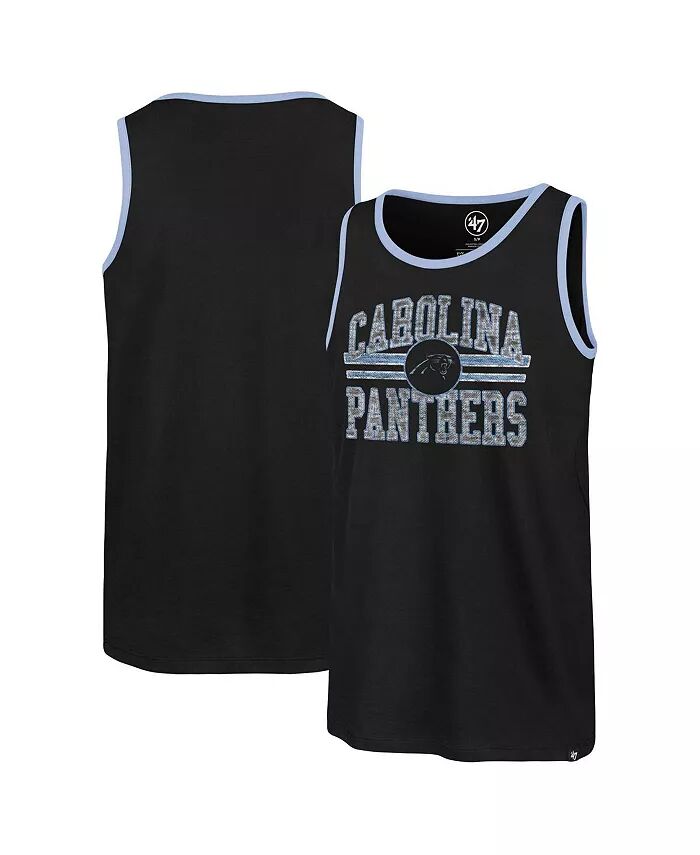 

Мужская черная майка Carolina Panthers Winger Franklin '47 Brand