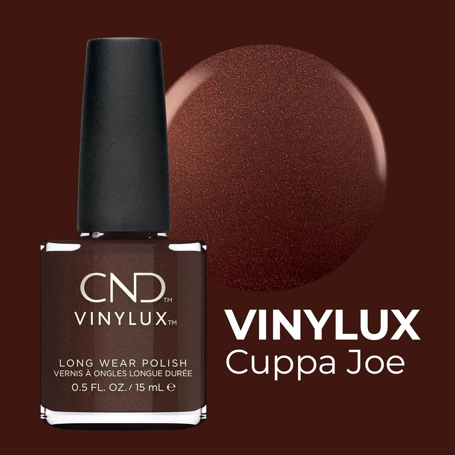 Лак для ногтей CND Vinylux «Cuppa Joe» №277 15 мл Cnd — фото 2