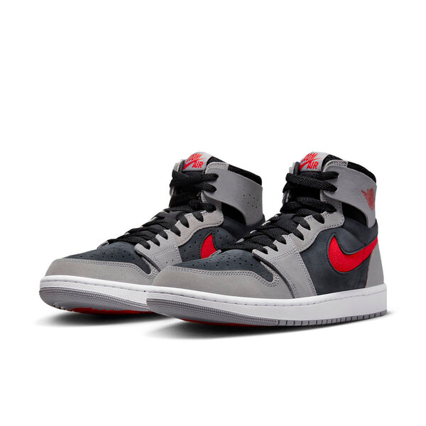 Кроссовки 1 высокие zoom air cmft 2 Air Jordan, серый — фото 3
