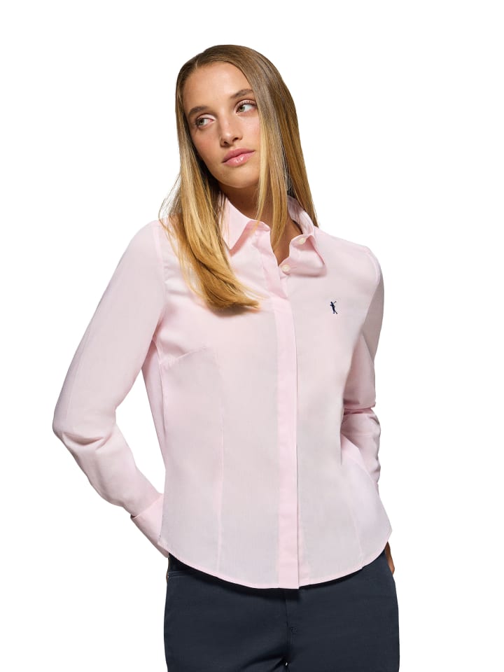 

Лонгслив Polo Club Longsleeve, розовый