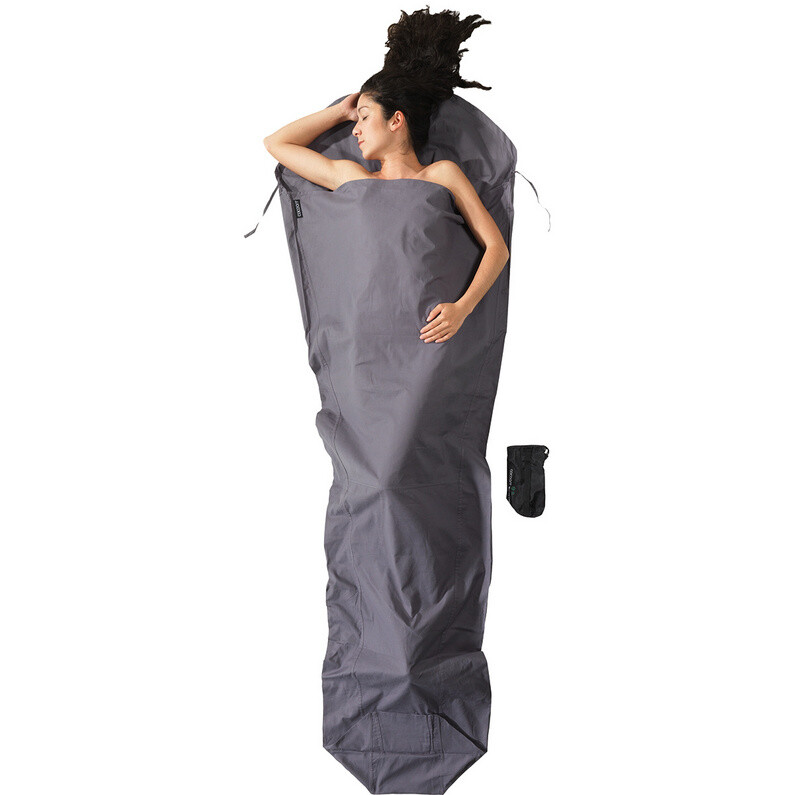 

Спальный мешок Mummy Хлопковый вкладыш Cocoon, серый