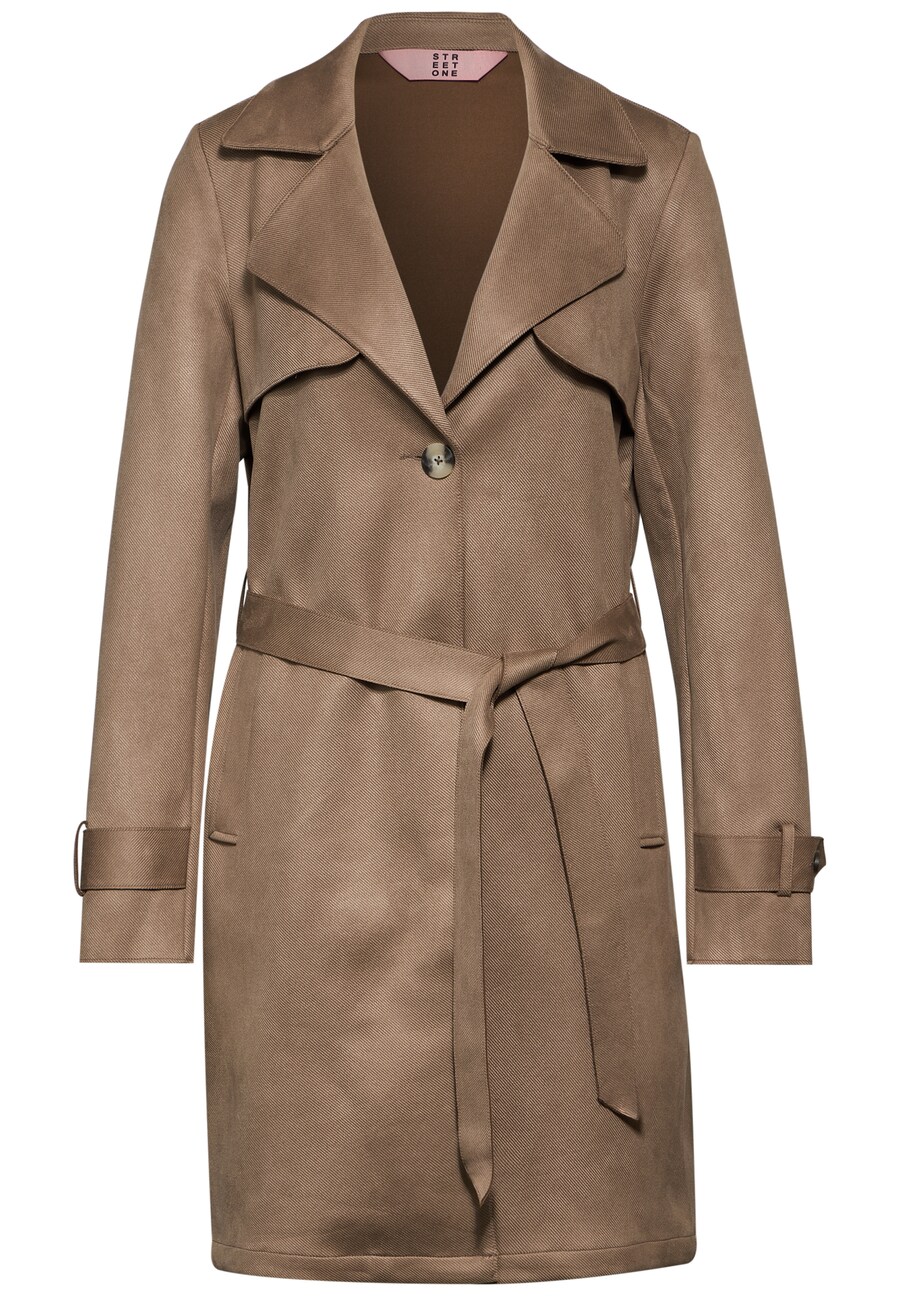 

Тренч STREET ONE Between-Seasons Coat, бежевый