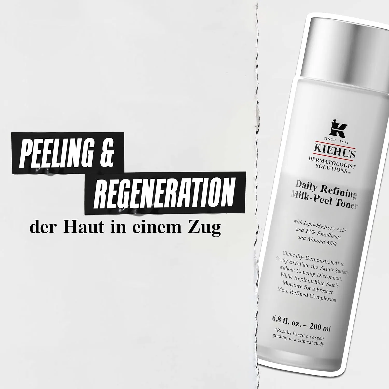Тоник Kiehl's — Молочный - Daily Refining Milk Peel Toner, 200 мл — фото 3