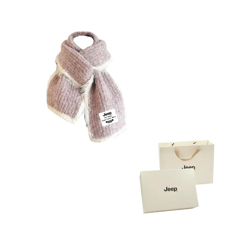 

Шарф из полиэстера Unisex Jeep, фиолетовый