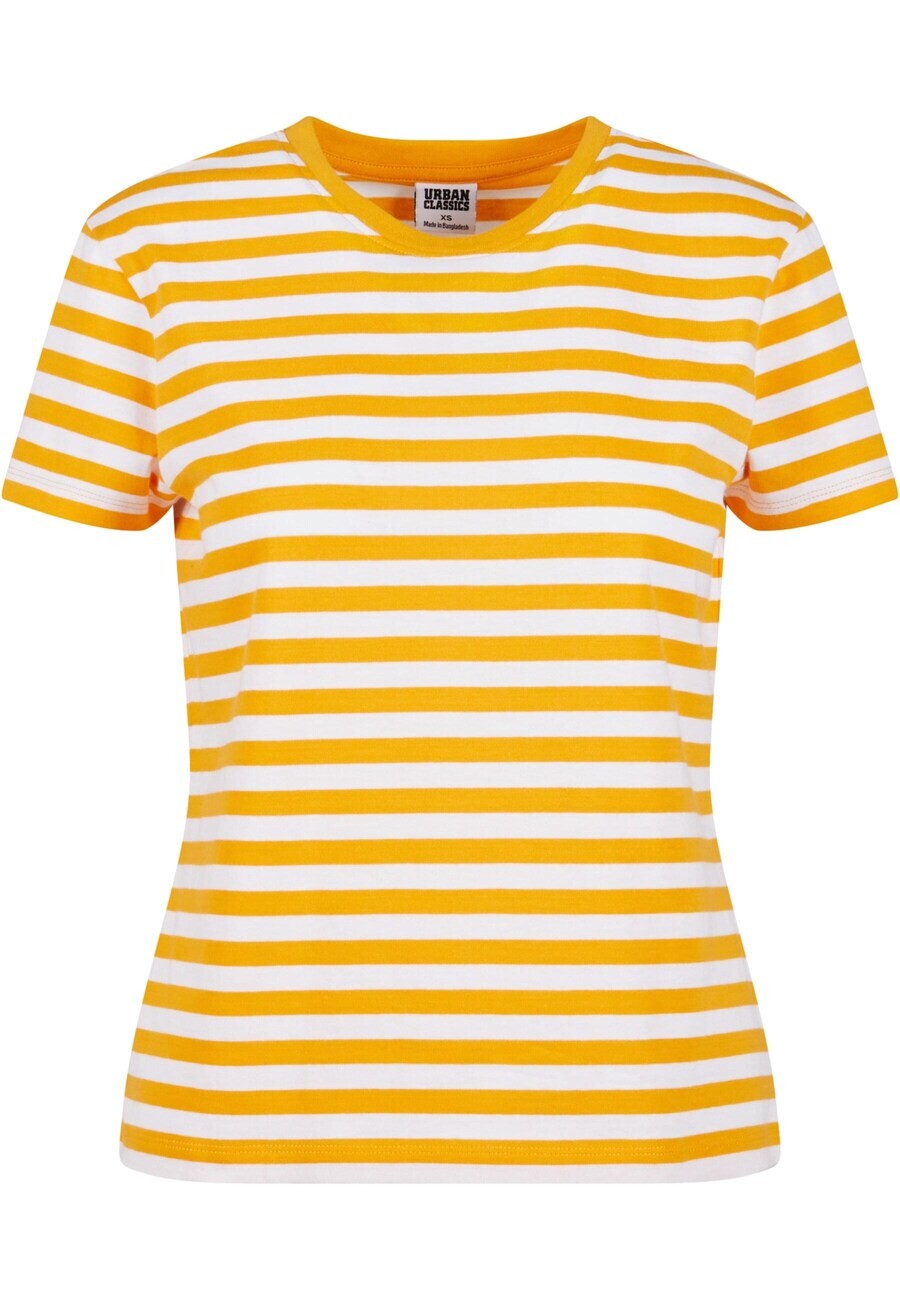 

Футболка Urban Classics, цвет Yellow/White
