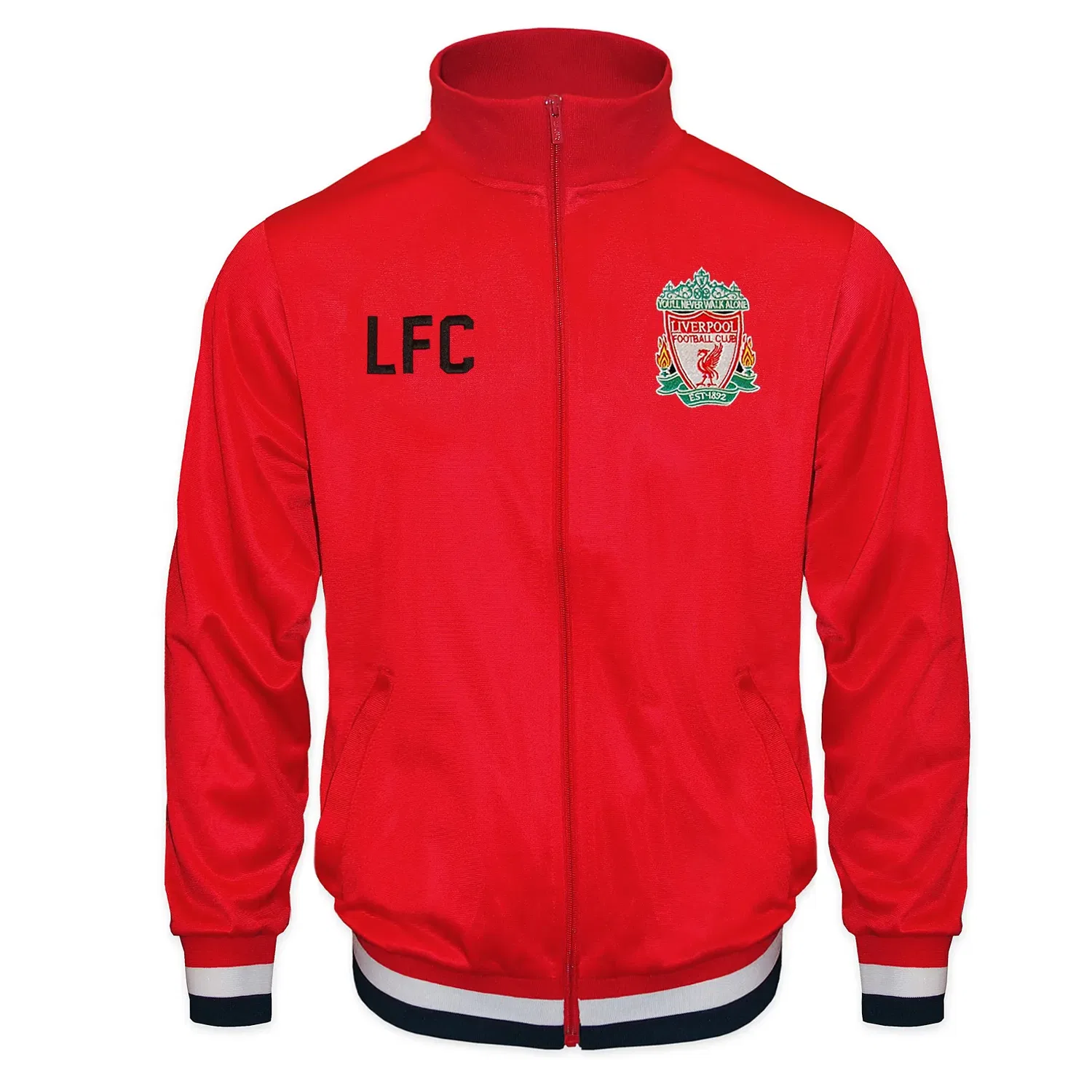 Детская ветровка Liverpool FC с вышивкой, красный