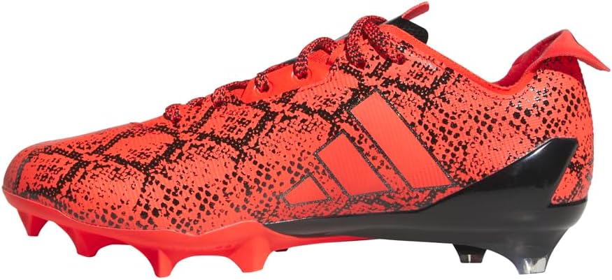 Мужские кроссовки Adidas Adizero Electric, черный/красный/ярко-красный — фото 3