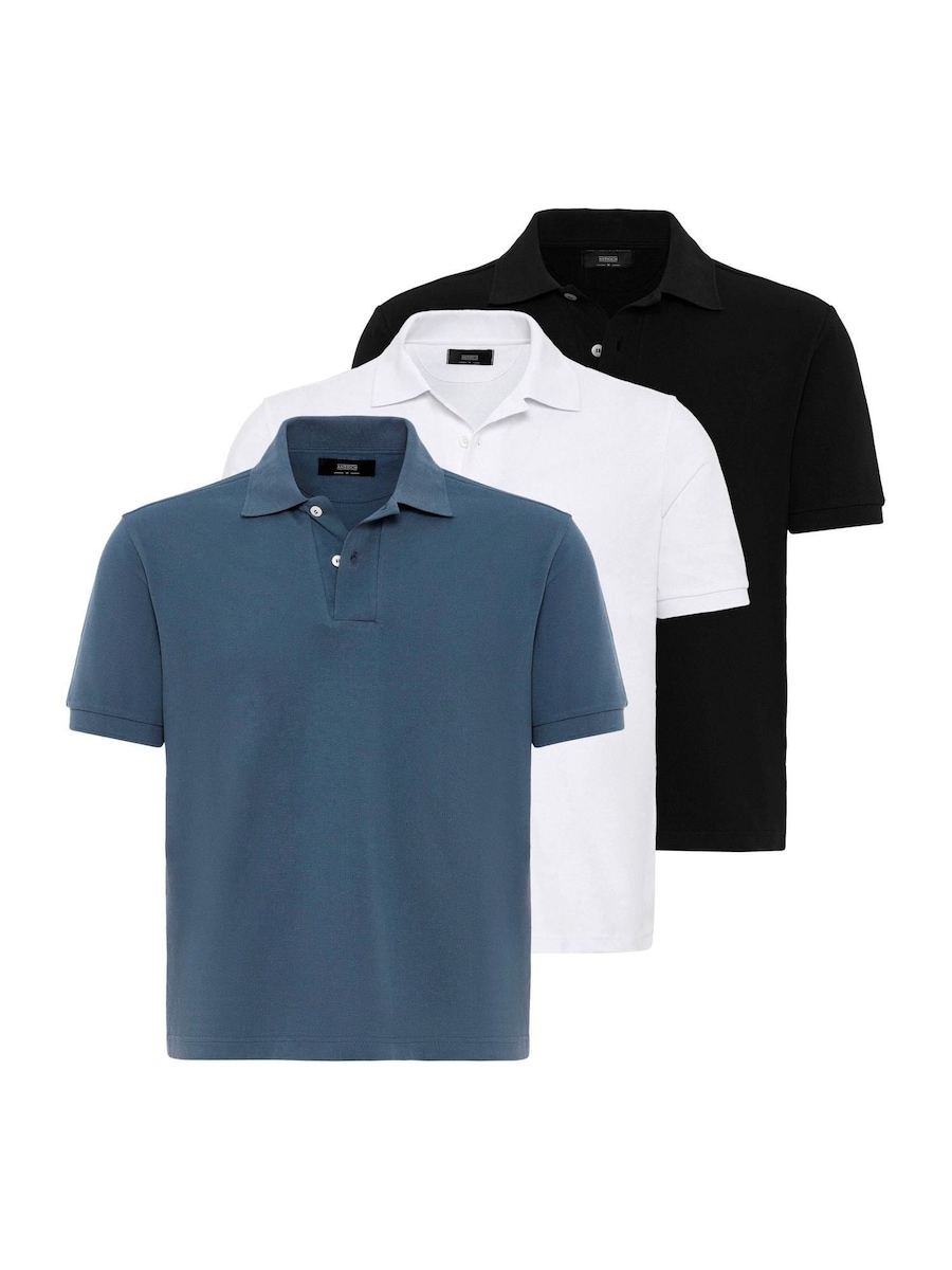 

Рубашка Antioch, темно-синий/черный/белый