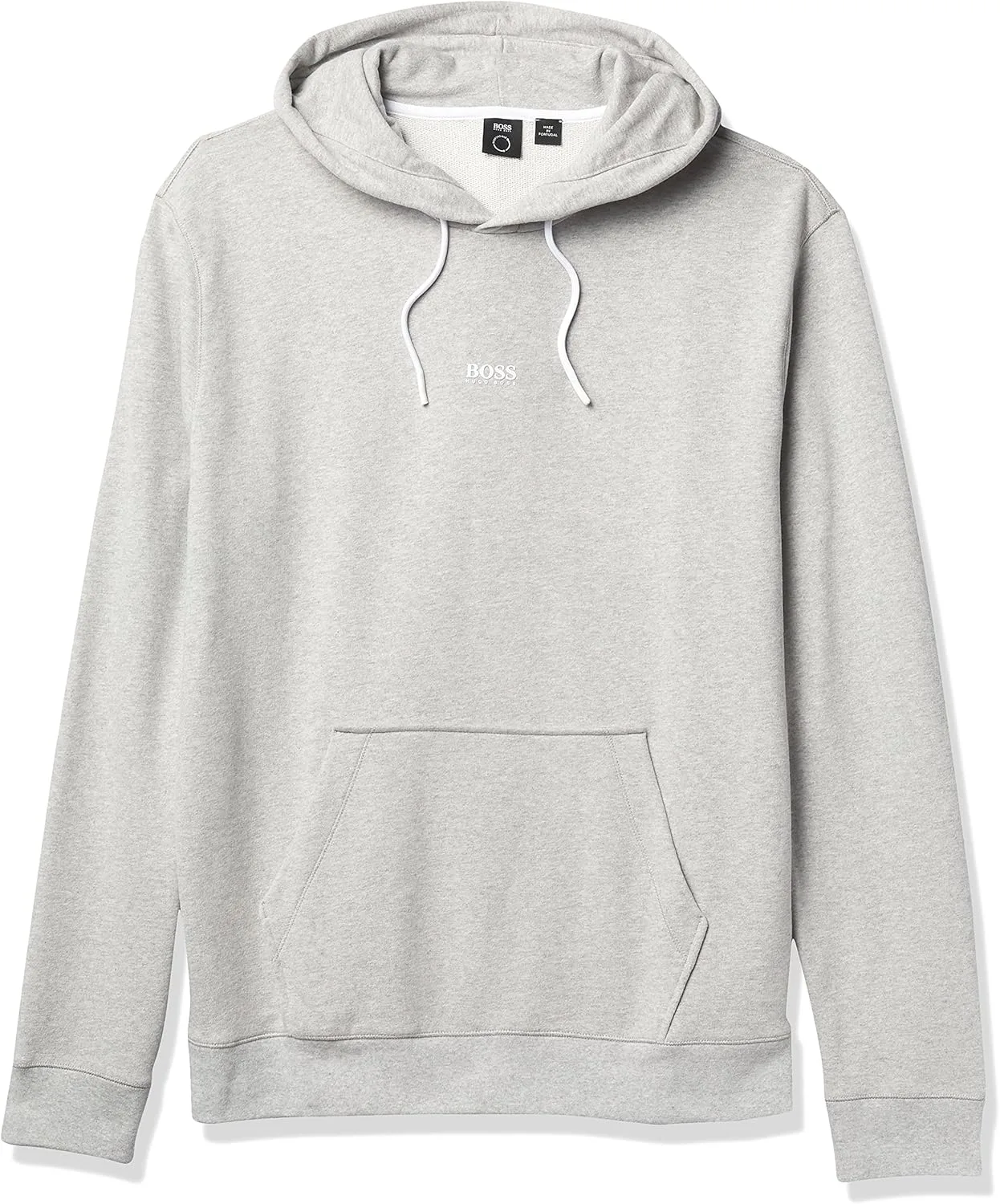 

BOSS мужской худи с центральным логотипом French Terry