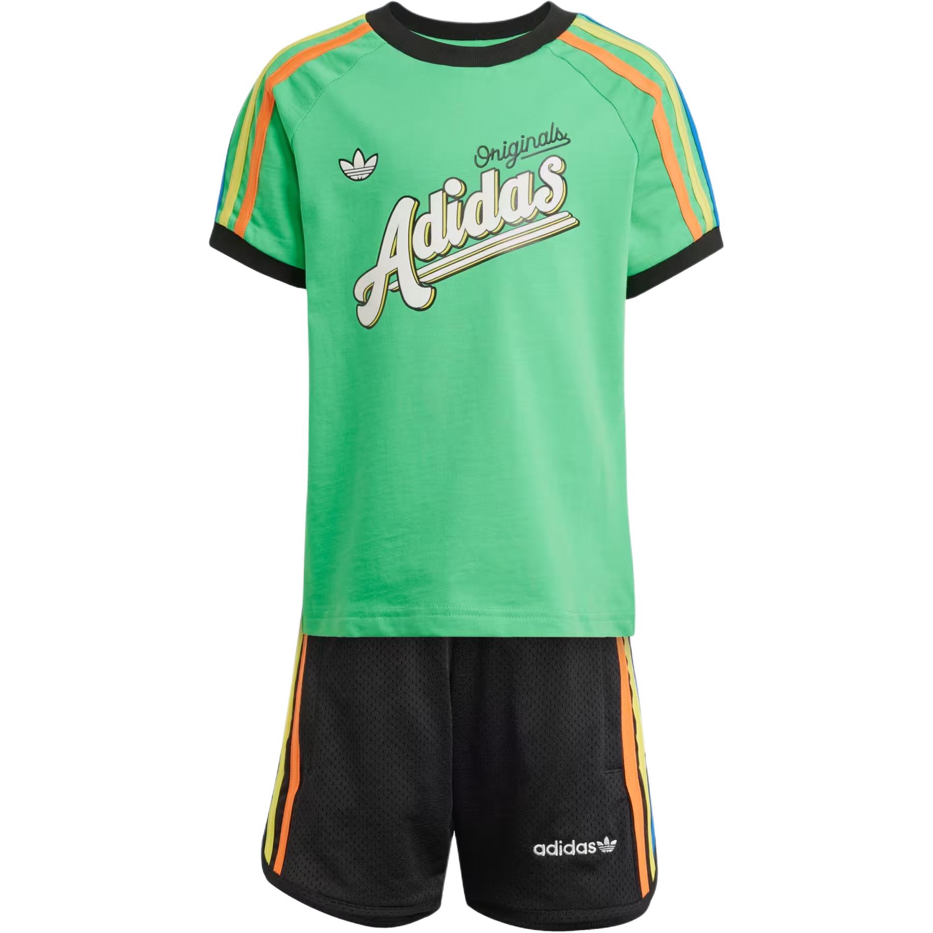 

Повседневная спортивная одежда для детей Adidas Originals, черный