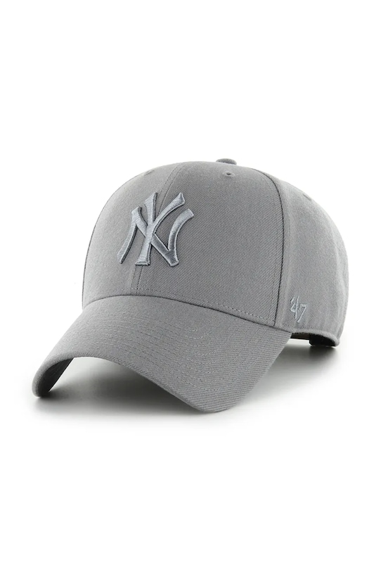 

Кепка из шерстяной смеси MLB New York Yankees 47 Brand, серый