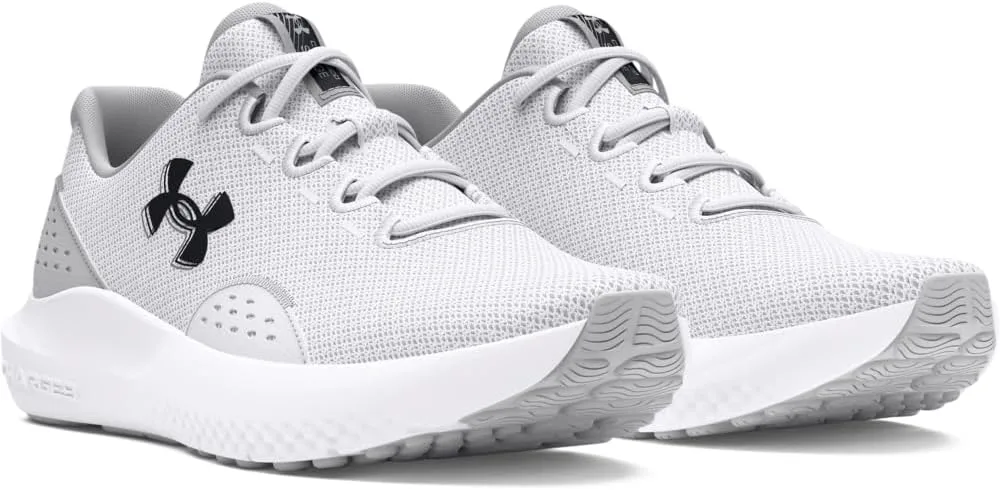Мужские кроссовки Under Armour Charged Surge 4, белый/серый/черный — фото 3