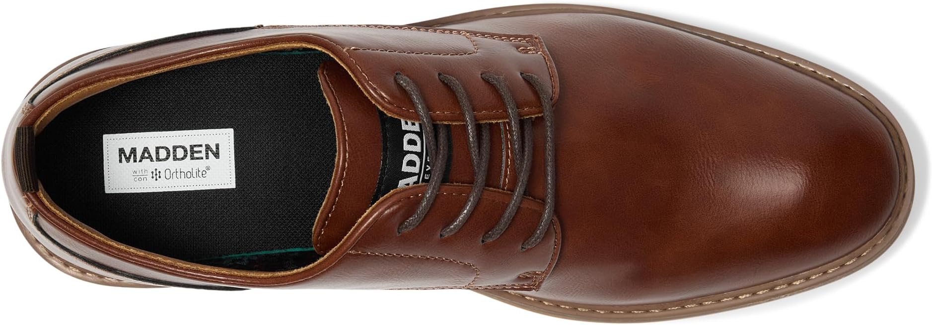 Оксфорды Steve Madden Meveryye, цвет Cognac — фото 2