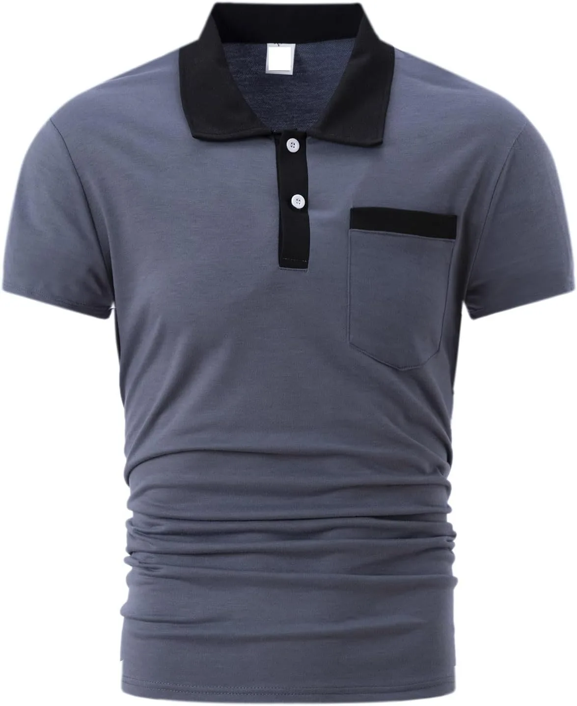 Мужская футболка с коротким рукавом Casual Slim Fit