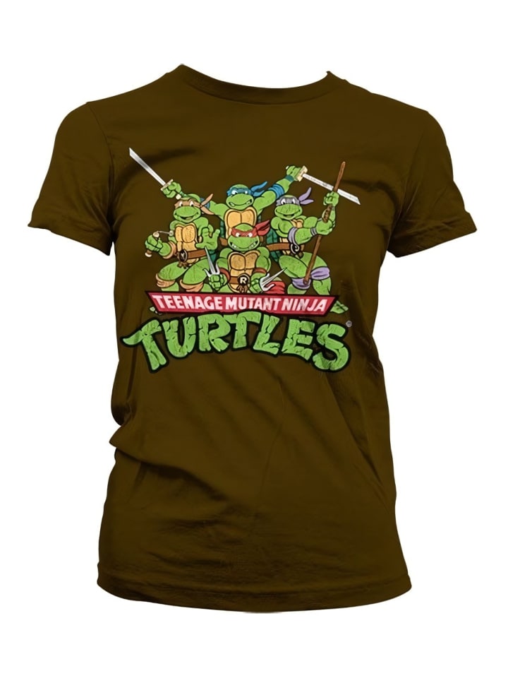 

Футболка Teenage Mutant Ninja Turtles, коричневый