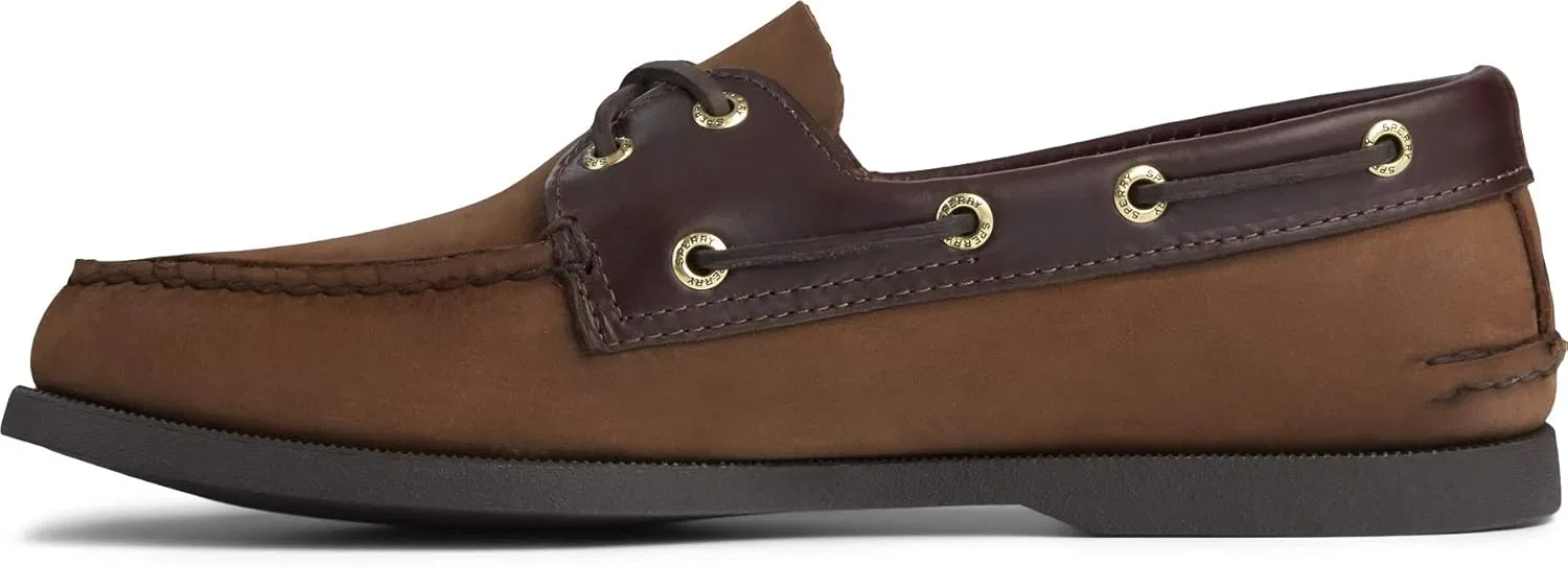 Лоферы Sperry Authentic Original 2-Eye Boat Shoe, коричневый