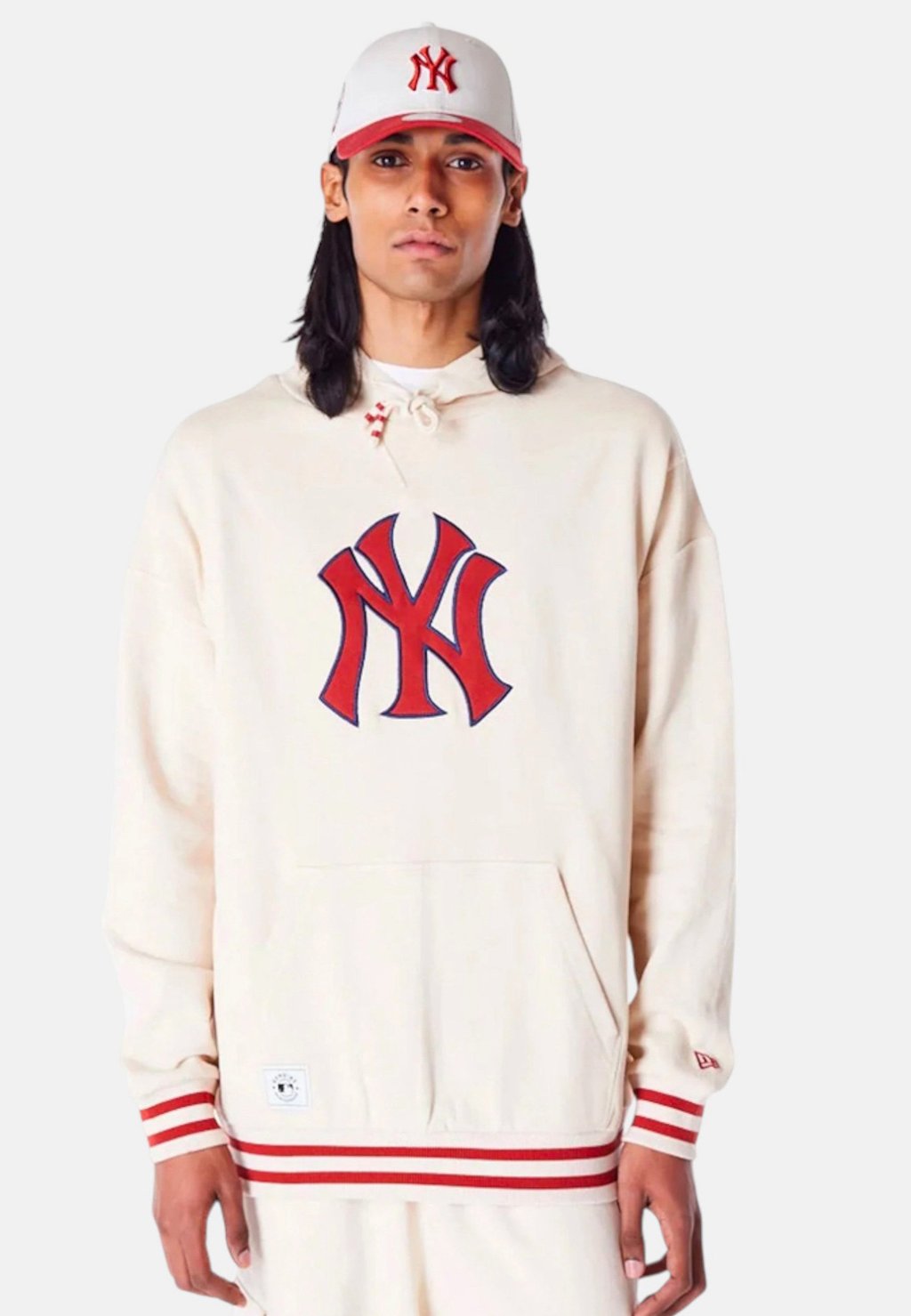 

Толстовка Hoodie New Era, бежевый
