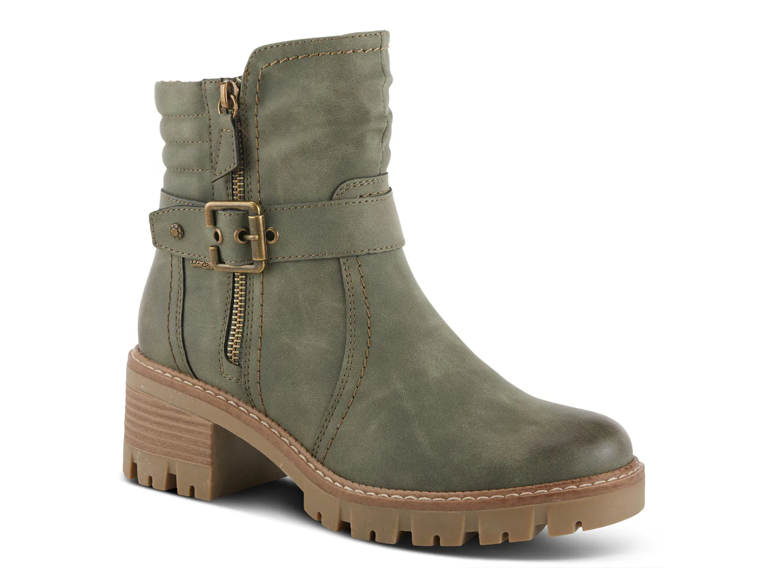 Ботильоны Smokies Bootie Spring Step, темно-зеленый