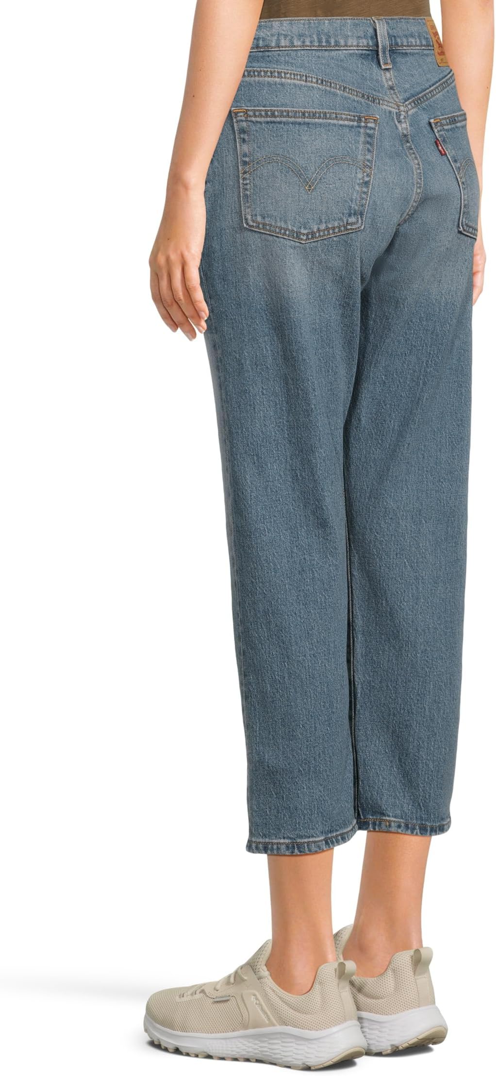 Джинсы Levi's Womens 501 Crop, цвет Weather Now — фото 3