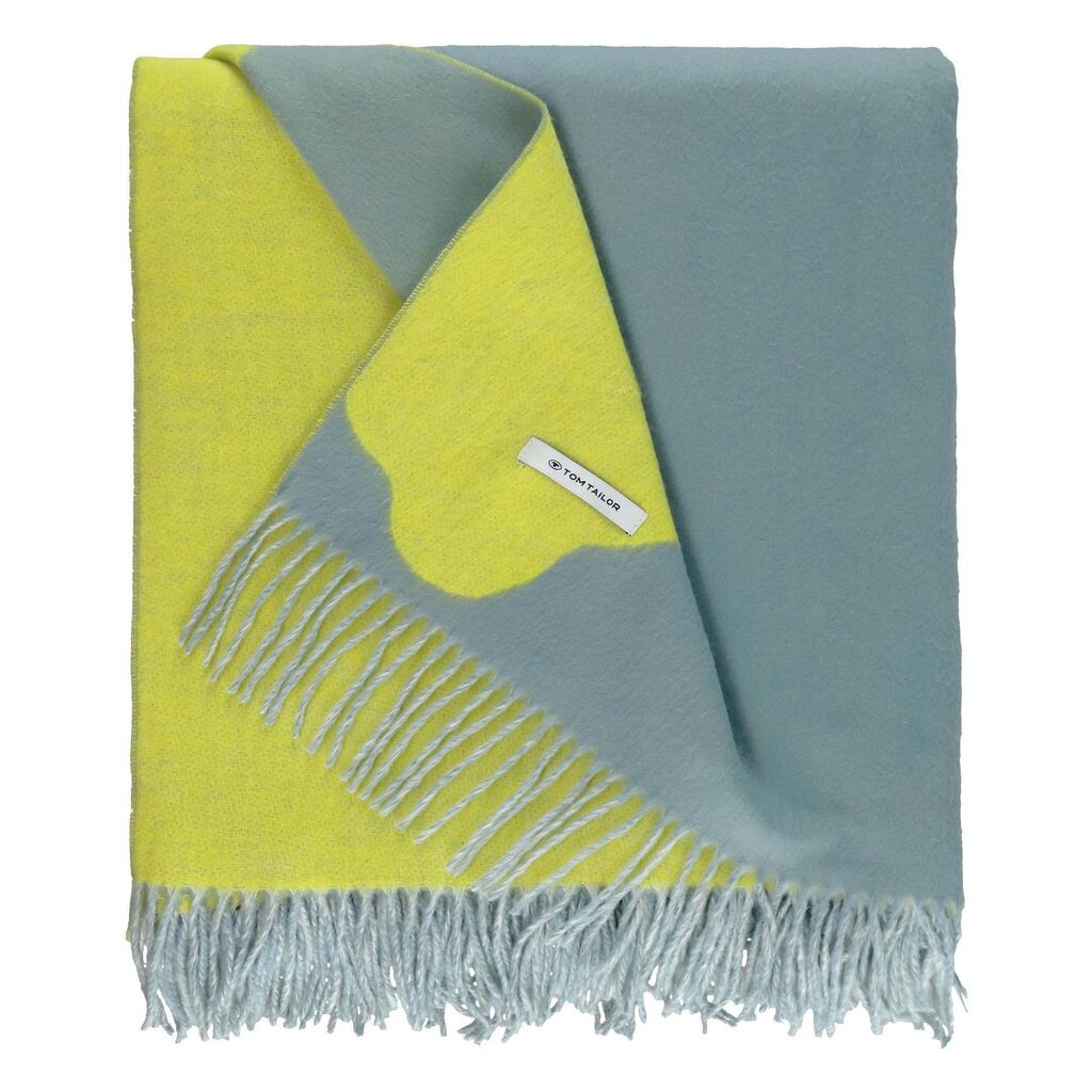

Плед Tom Tailor Lemon, мультиразмер 150x180, желтый