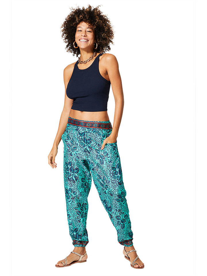 

Тканевые брюки Ipanima, бирюзовый