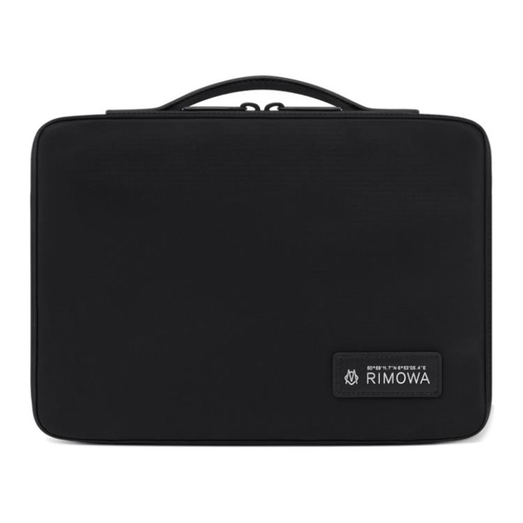 

Сумка косметичка мужская черная RIMOWA из переработанного нейлона