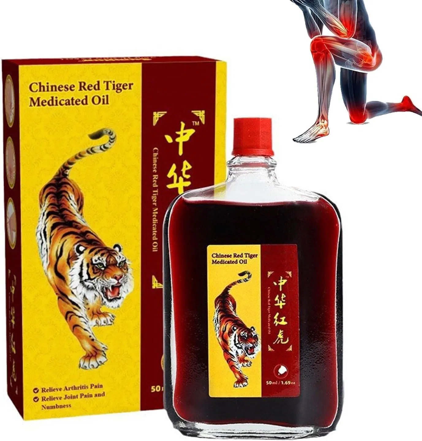 Массажное масло Red Tiger Active Oil 50 мл Generisch