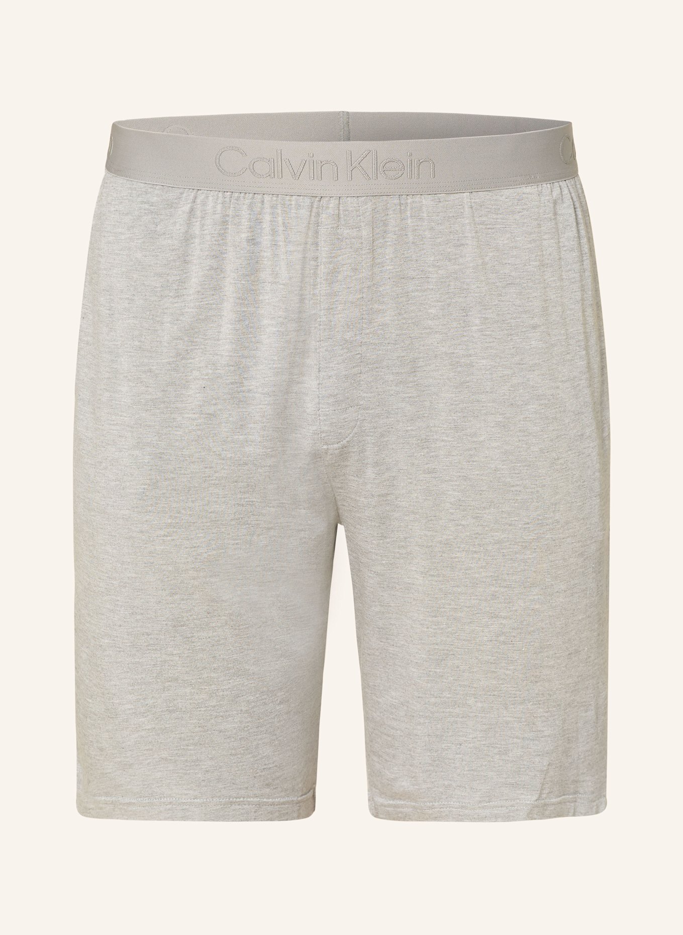 

Ультрамягкие шорты для сна из модала Calvin Klein, серый