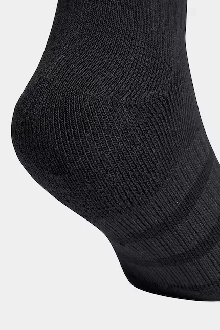 Носки детские хлопковые 3 шт Adidas Performance, черный — фото 3