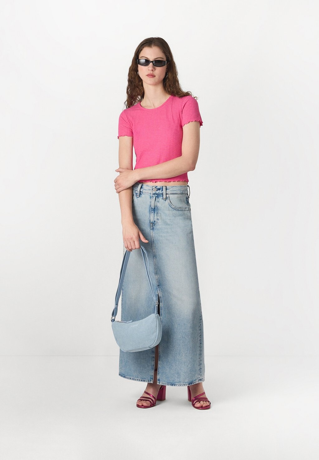 

Базовая Футболка ONLEMMA S/S NOOS JRS Only, розовый