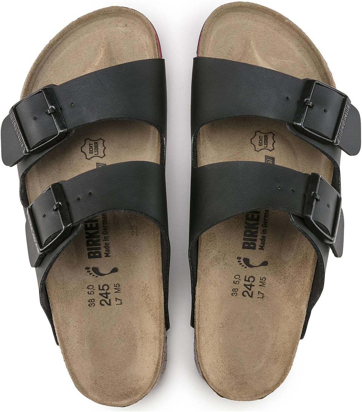 Шлепанцы Birkenstock Arizona унисекс для взрослых, мультиколор — фото 3