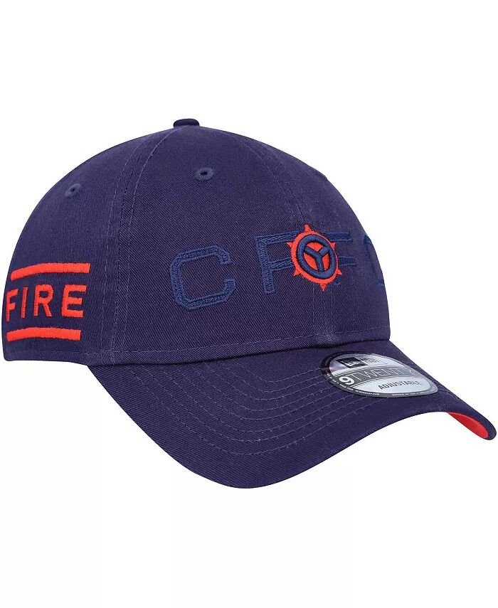 

Мужская темно-синяя бейсболка Chicago Fire Kick Off 9TWENTY Adjustable Hat New Era