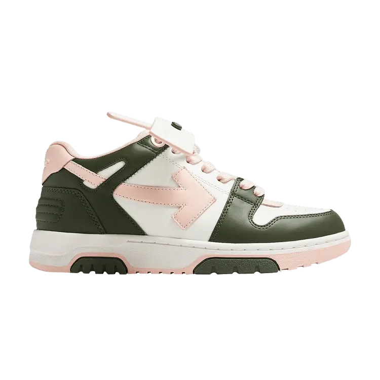 Кроссовки Off-White Wmns Out of Office Green Pink, зеленый
