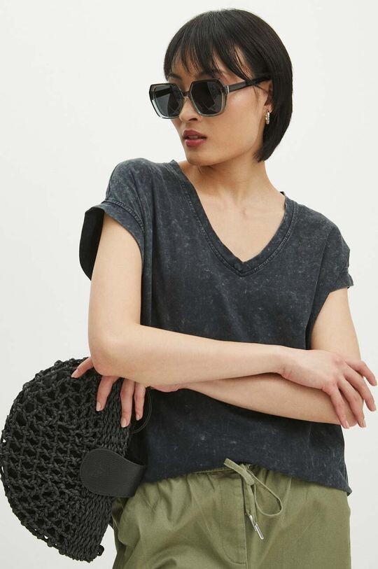 

Хлопковая футболка Medicine, серый