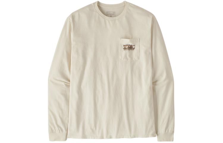 Мужская футболка Responsibili Tee Patagonia, gravel heather/gravel heather — фото 4