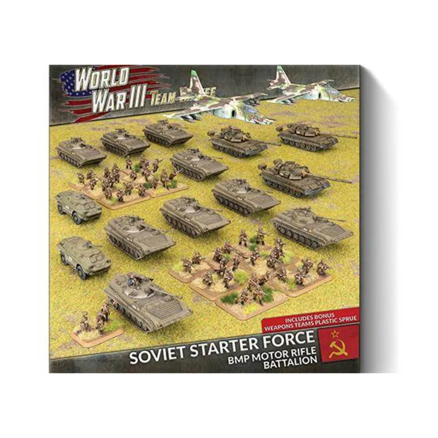 

Советские стартовые силы - мотострелковый батальон БМП, Team Yankee - World War III - Soviet Army (1:100)