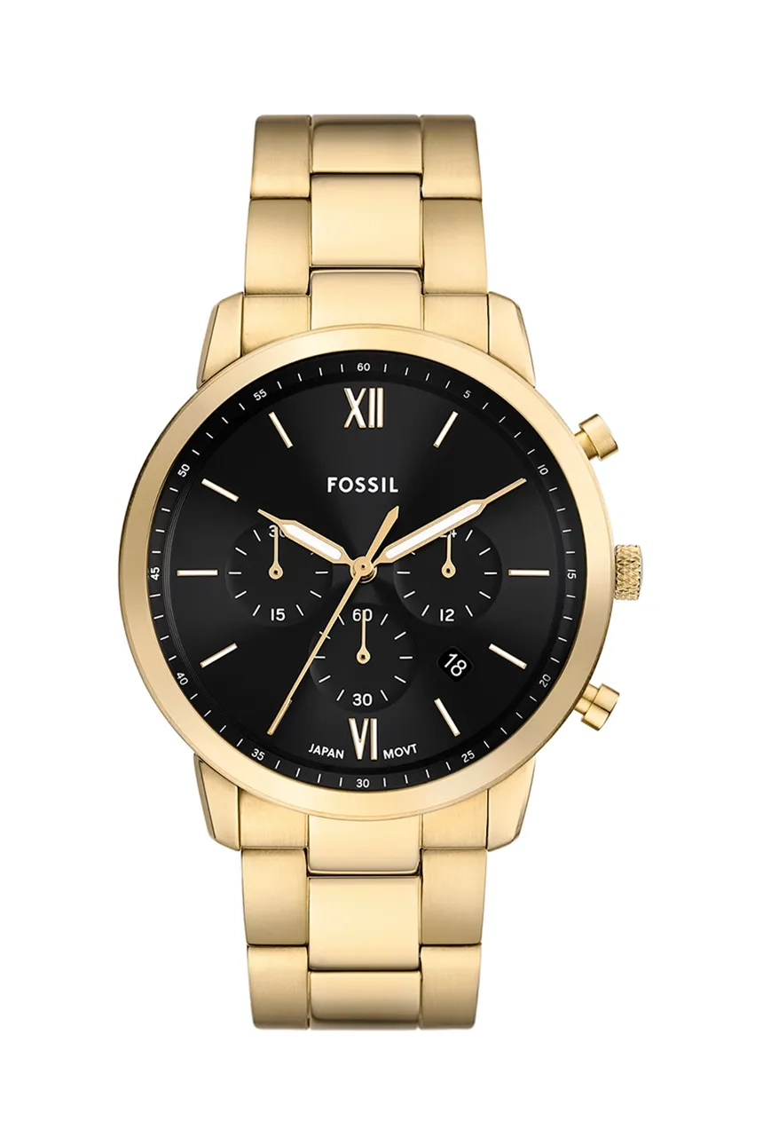 

Часы Neutra с хронографом Fossil, золотой