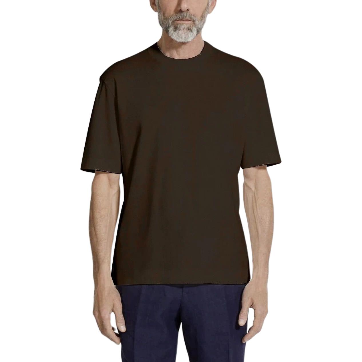 

Ermenegildo Zegna Футболка мужская оливковый green, Зеленый, Ermenegildo Zegna Футболка мужская оливковый green