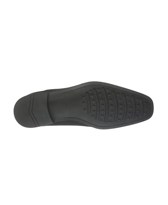 Мужские лоферы Jackson Dress Leather Double Gore Slip-On Venetian Rush Gordon Rush, черный — фото 2